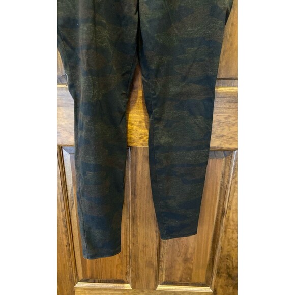 Time and Tru Stretch Leggings Size XXL Black Brown camo Back Pockets + Stretch - Picture 3 of 11